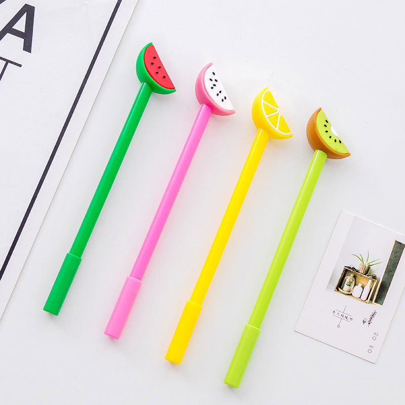 Wholesale Plastic Fruit Gel Pen